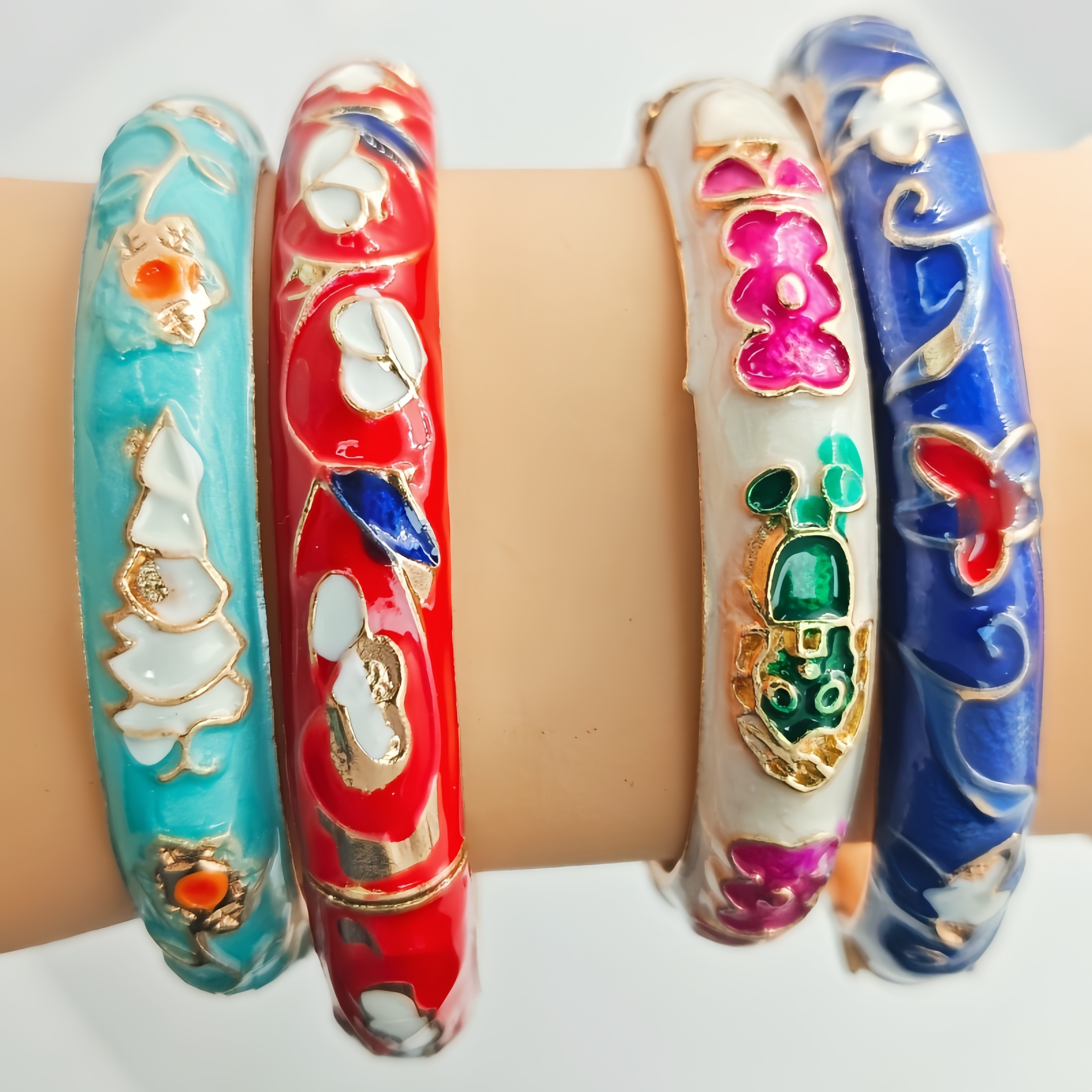 Wholesale Bulk 12 Pcs Enamel F - Vintage Fashion Boutique incelemesi ve fiyatı