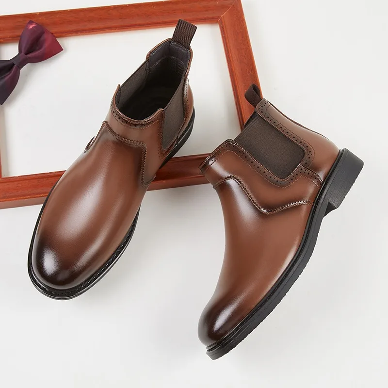Vintage Mens Leather Oxford Bo - Vintage Fashion Boots incelemesi ve fiyatı