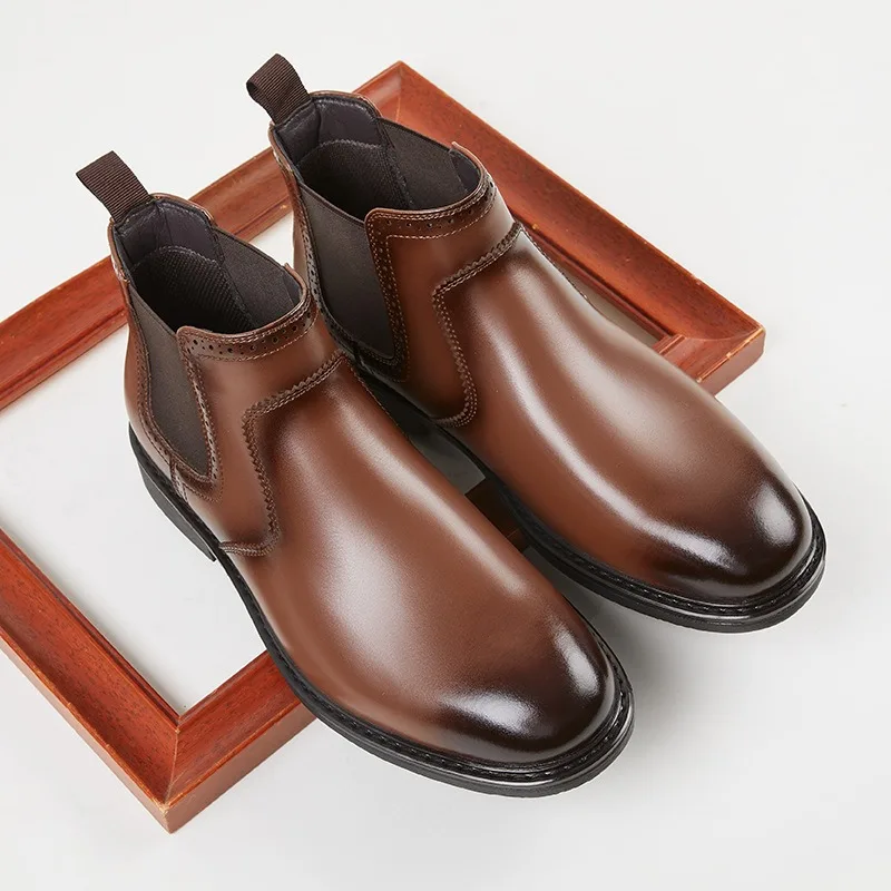 Vintage Mens Leather Oxford Bo - Vintage Fashion Boots incelemesi ve fiyatı