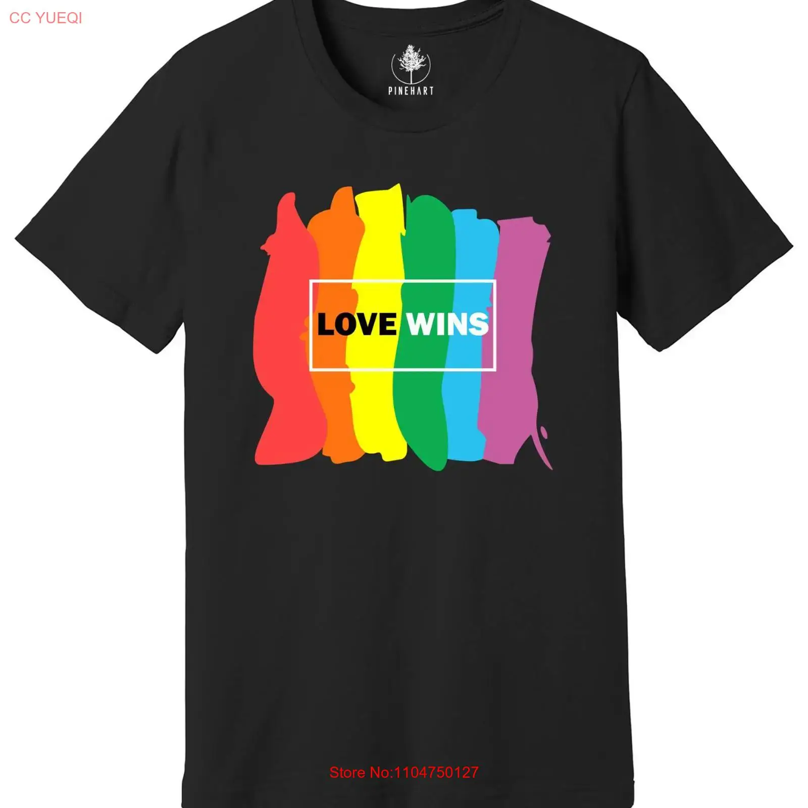 Love Wins T Shirt LGBT Gay Pri - Vintage Queer Fashion incelemesi ve fiyatı