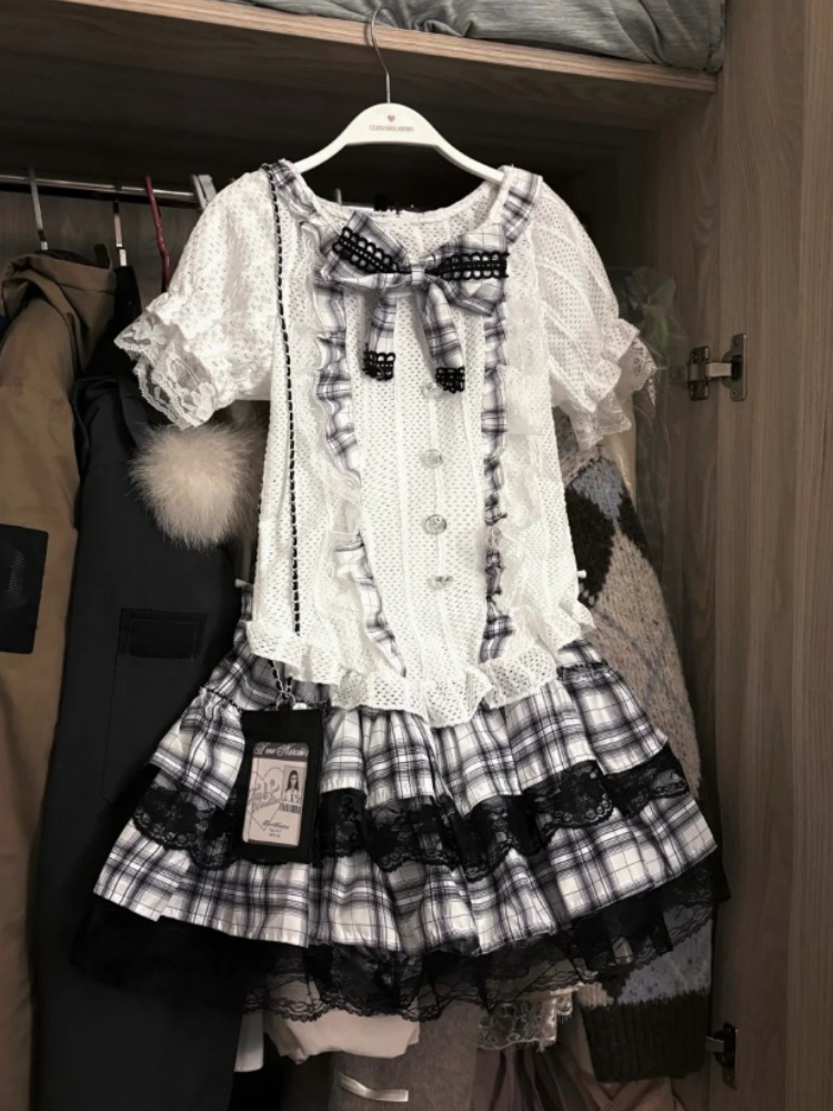 Japanese Sweet Preppy Style 2  - Vintage Fashion Style Female incelemesi ve fiyatı