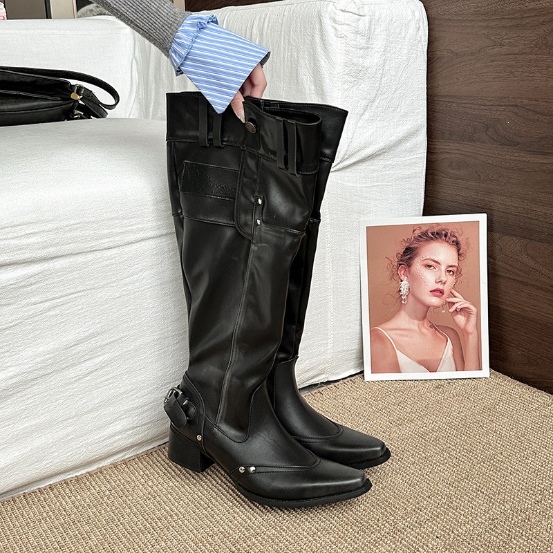 Womens Boots Vintage Women Kne - Vintage Fashion Boots incelemesi ve fiyatı