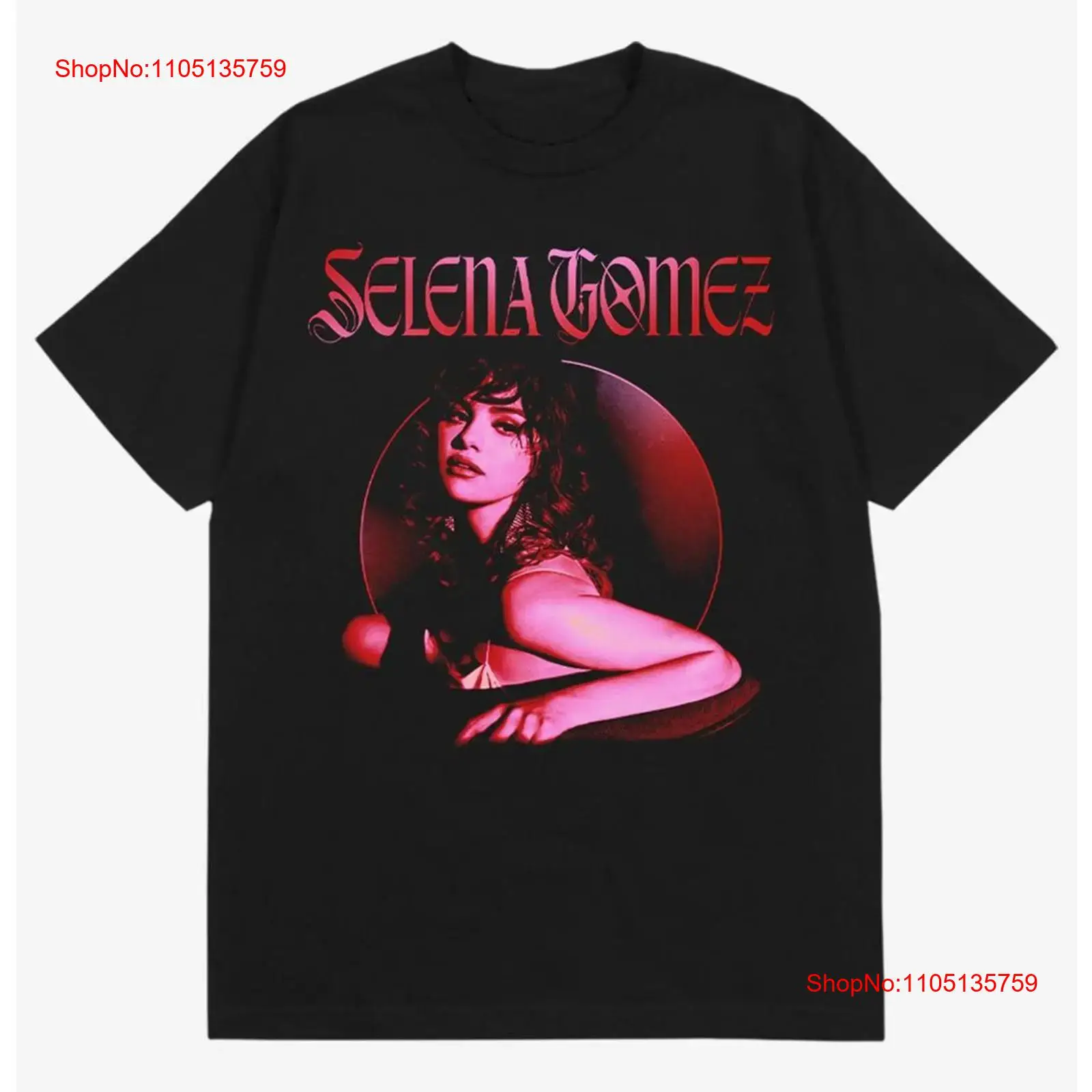 Selena Gomez Red Photo T Shirt - Vintage Fashion Photos incelemesi ve fiyatı