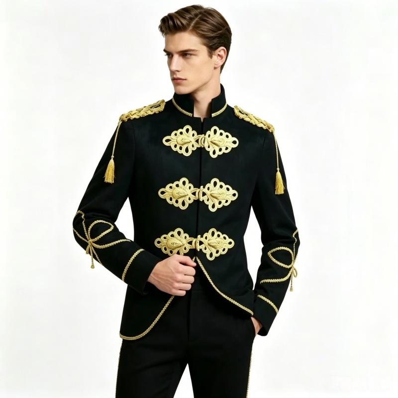 Men's Velvet Jacket Golden Rop - Velvet Blazer Vintage incelemesi ve fiyatı