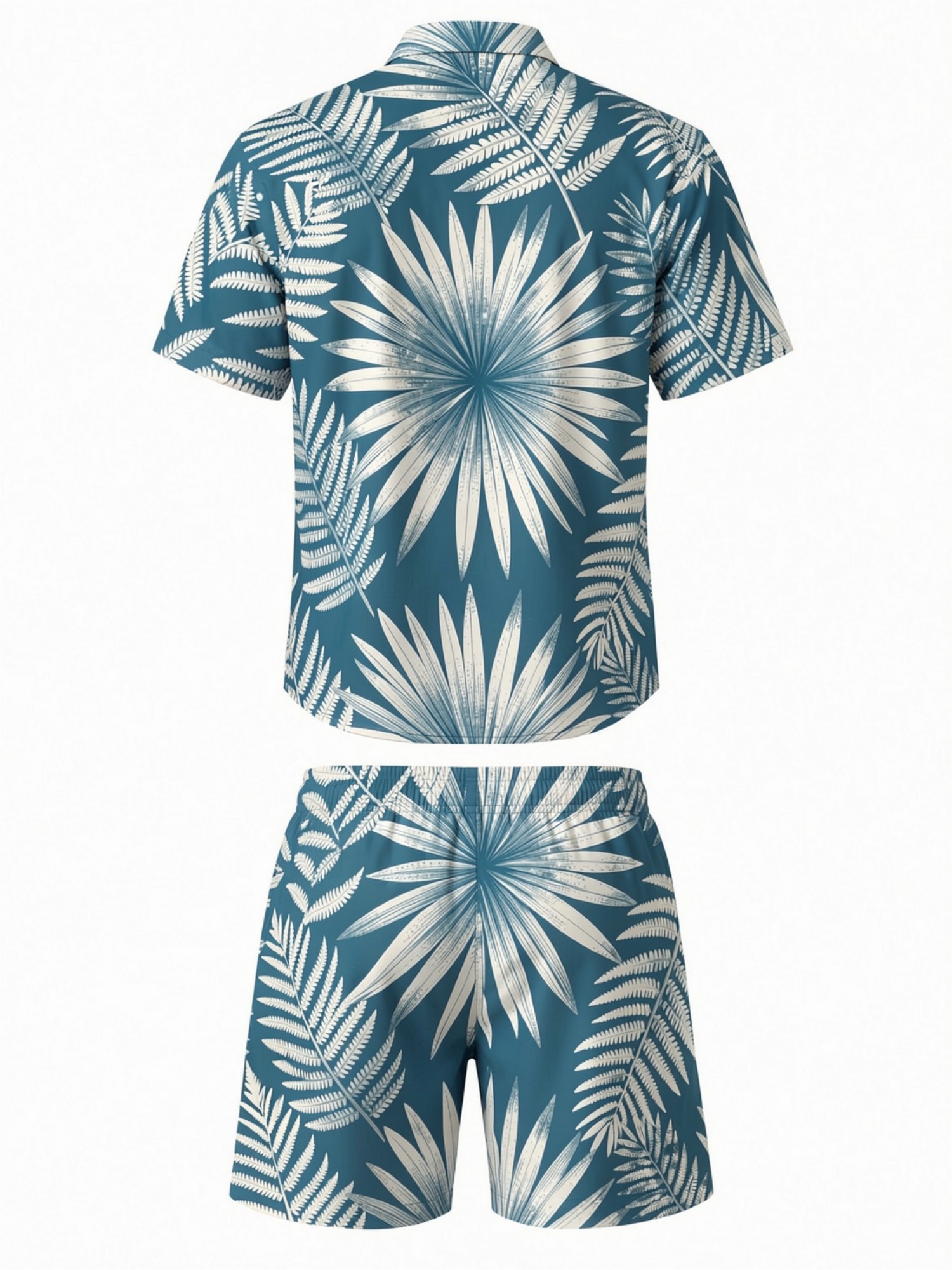 Mens Floral Short Sleeve Shirt - Printed Floral Shirt incelemesi ve fiyatı