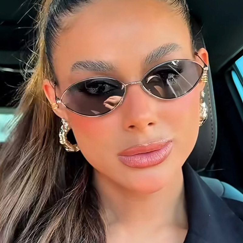 Retro Cat eye Woman Sunglasses - Vintage Fashion Designer incelemesi ve fiyatı