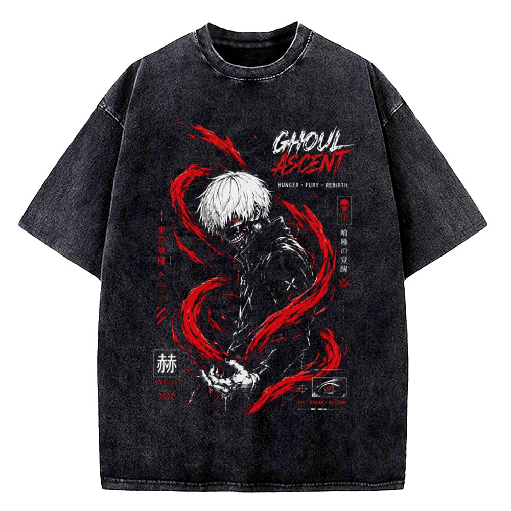 Tokyo Ghoul Vintage Washed cot - Vintage Fashion In Tokyo incelemesi ve fiyatı