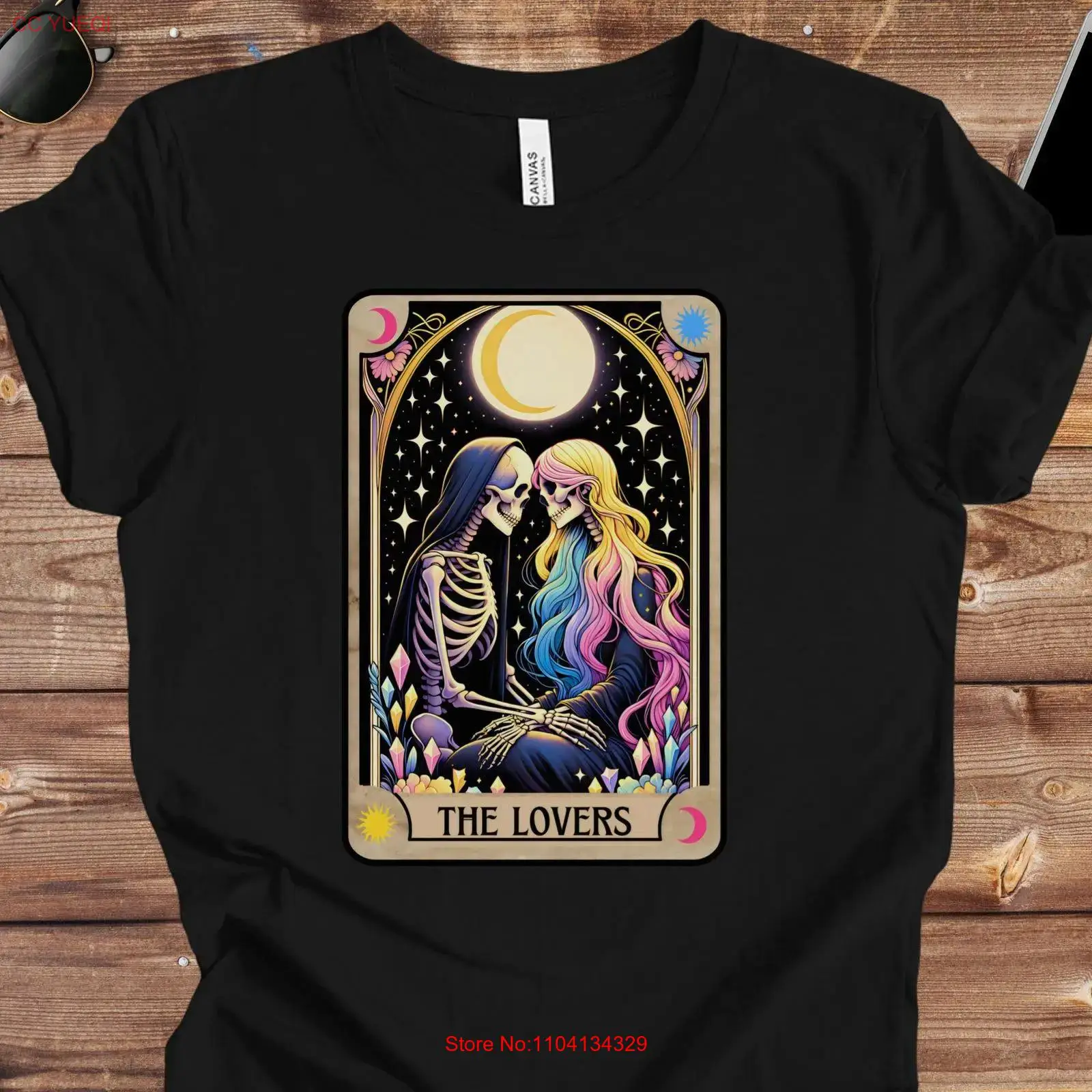 Pansexual Tarot Card T Shirt F - Vintage Queer Fashion incelemesi ve fiyatı