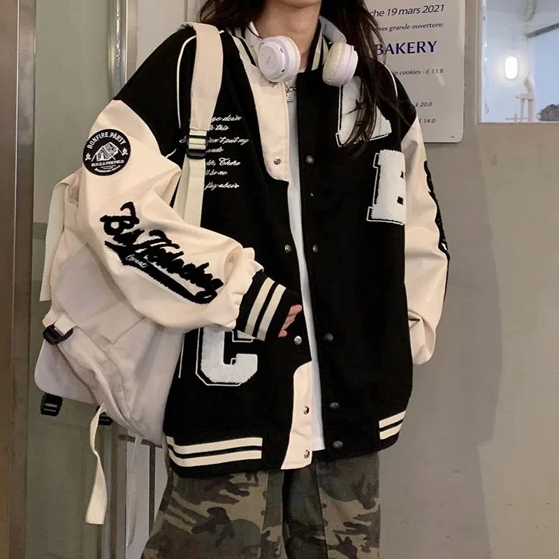 Y2k Lamb Wool Bomber Jacket Fe - Varsity Jacket Wool incelemesi ve fiyatı