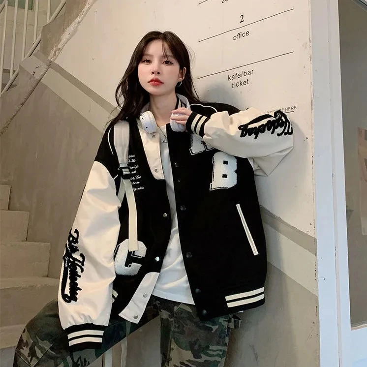 Y2k Lamb Wool Bomber Jacket Fe - Varsity Jacket Wool incelemesi ve fiyatı