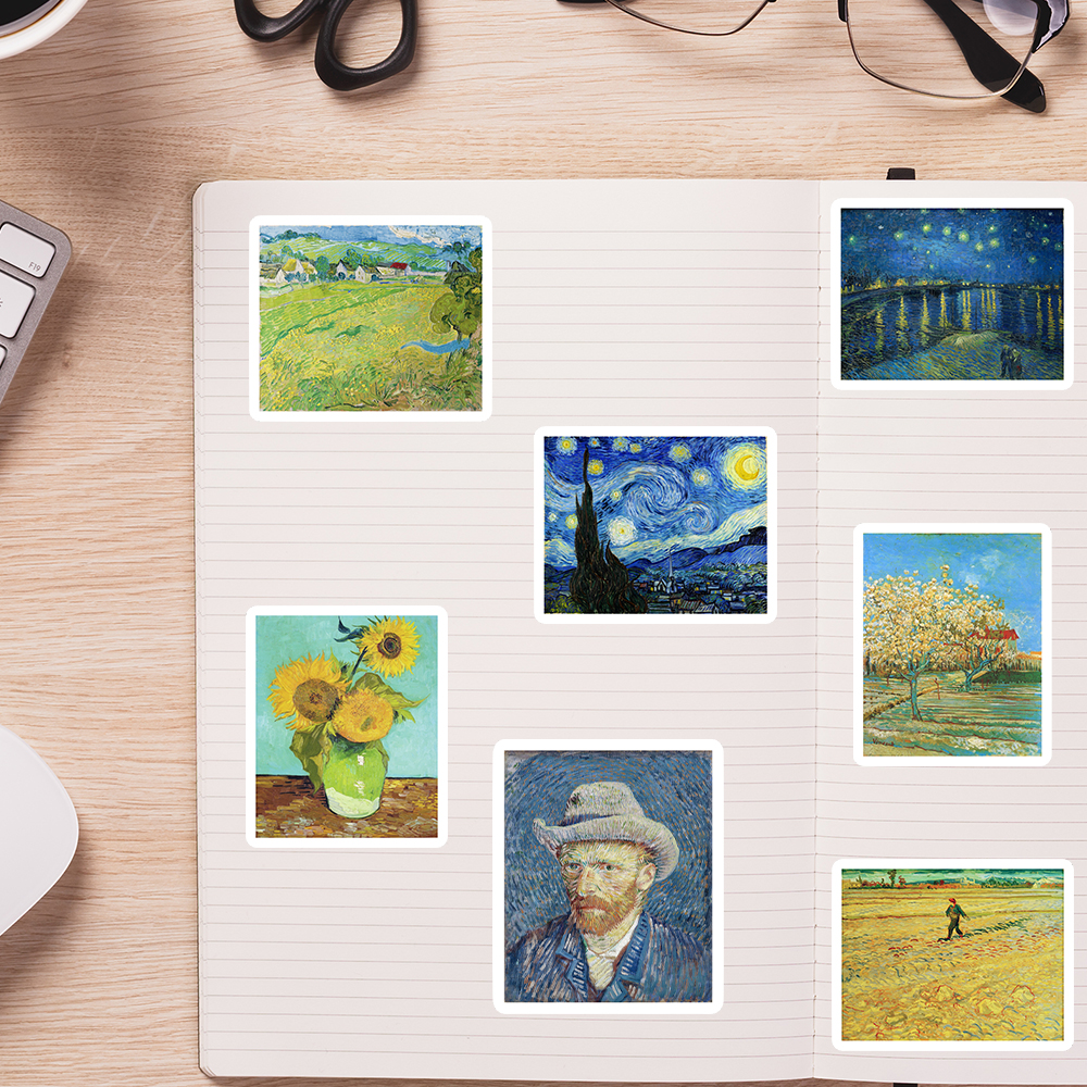Van Gogh Paintings Artwork Sti - Vintage Fashion Magazines incelemesi ve fiyatı