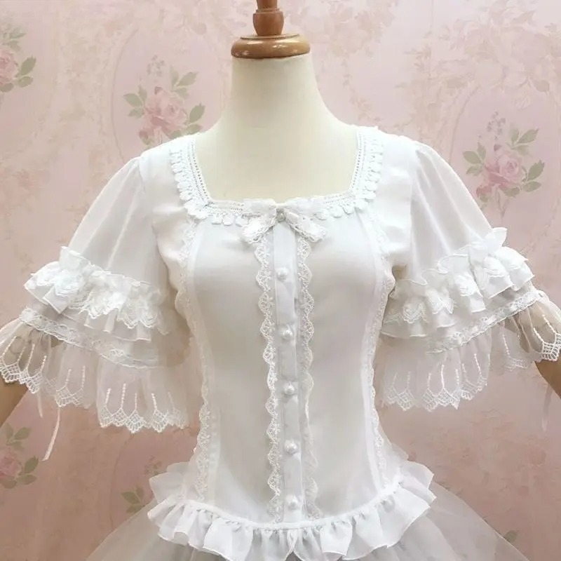 Elegant Y2K Vintage Lolita Sty - Vintage Fashion Style Female incelemesi ve fiyatı