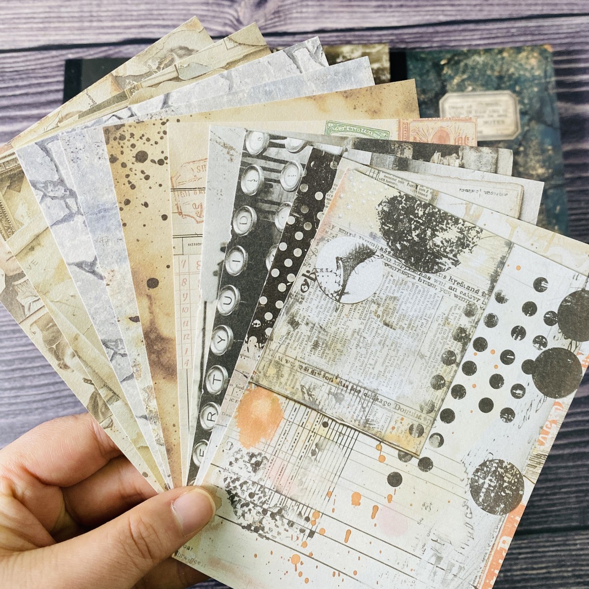 100sheets Vintage Scrapbook Pa - Vintage Fashion Magazines incelemesi ve fiyatı