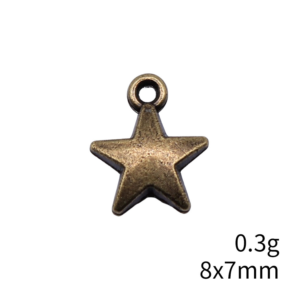 40pcs 8.6x7.1mm 2 Colors Antiq - Vintage Fashion Nova incelemesi ve fiyatı