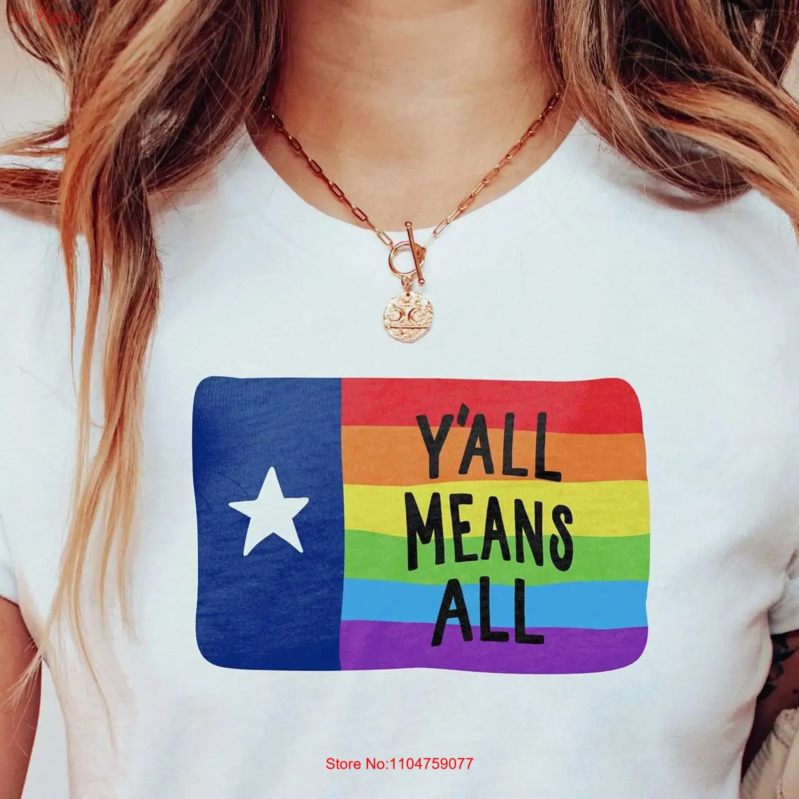 Yall Means Texas T Shirt Queer - Vintage Queer Fashion incelemesi ve fiyatı