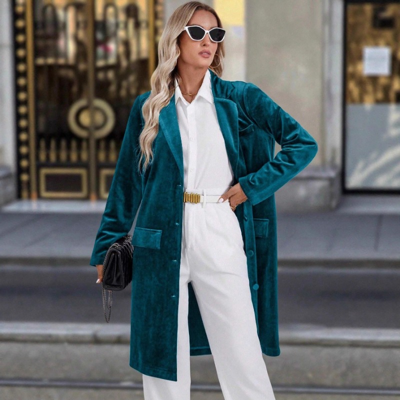 Luxury Vintage Velvet Trench C - Velvet Blazer Vintage incelemesi ve fiyatı