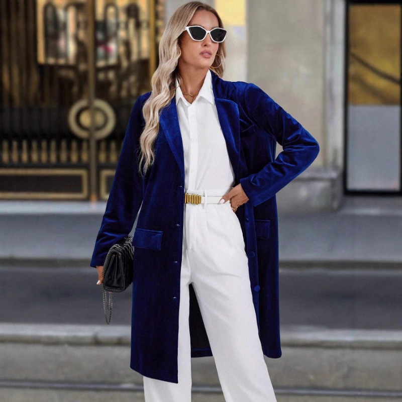 Luxury Vintage Velvet Trench C - Velvet Blazer Vintage incelemesi ve fiyatı