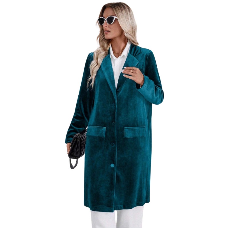Luxury Vintage Velvet Trench C - Velvet Blazer Vintage incelemesi ve fiyatı