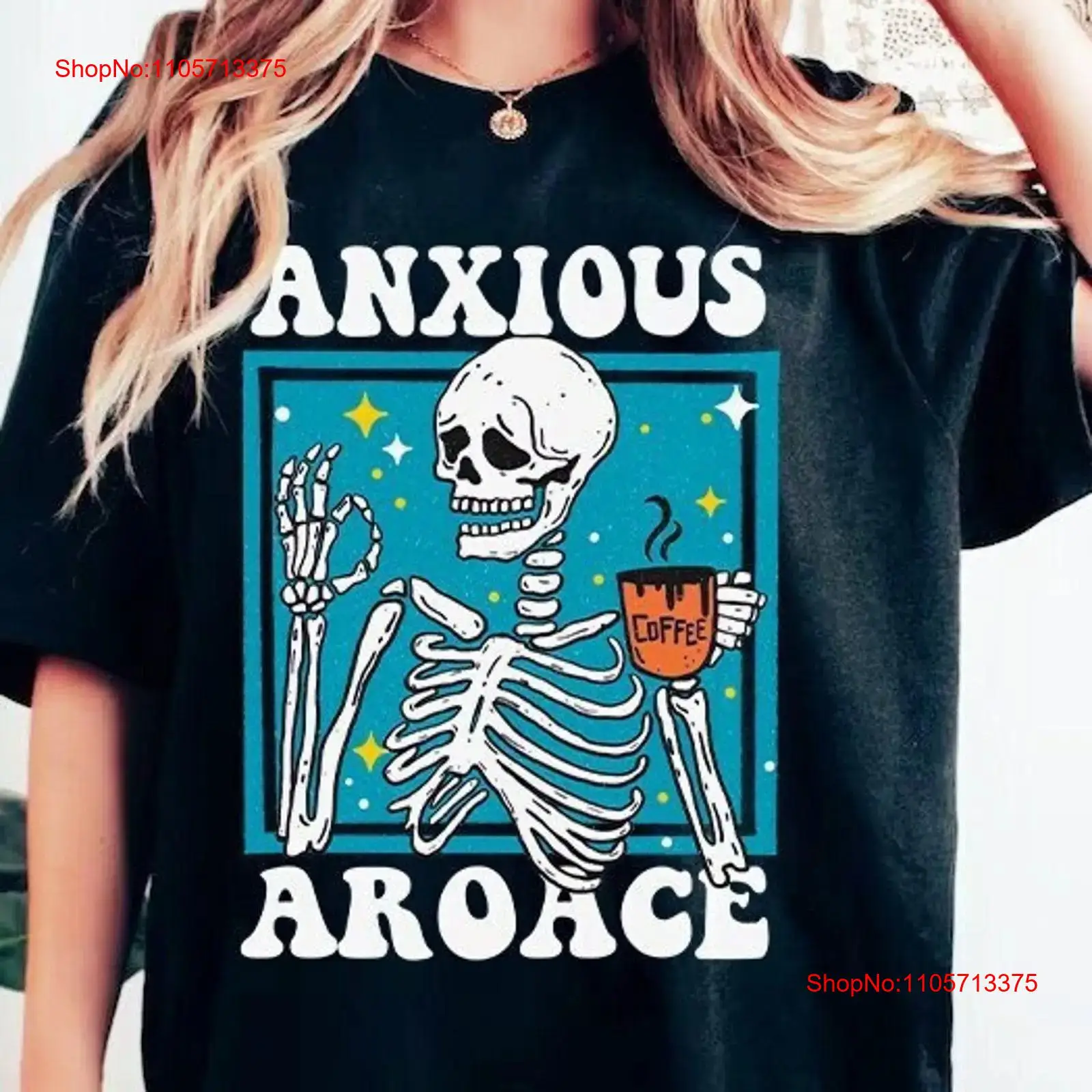 Anxious aroace shirt pride t a - Vintage Queer Fashion incelemesi ve fiyatı