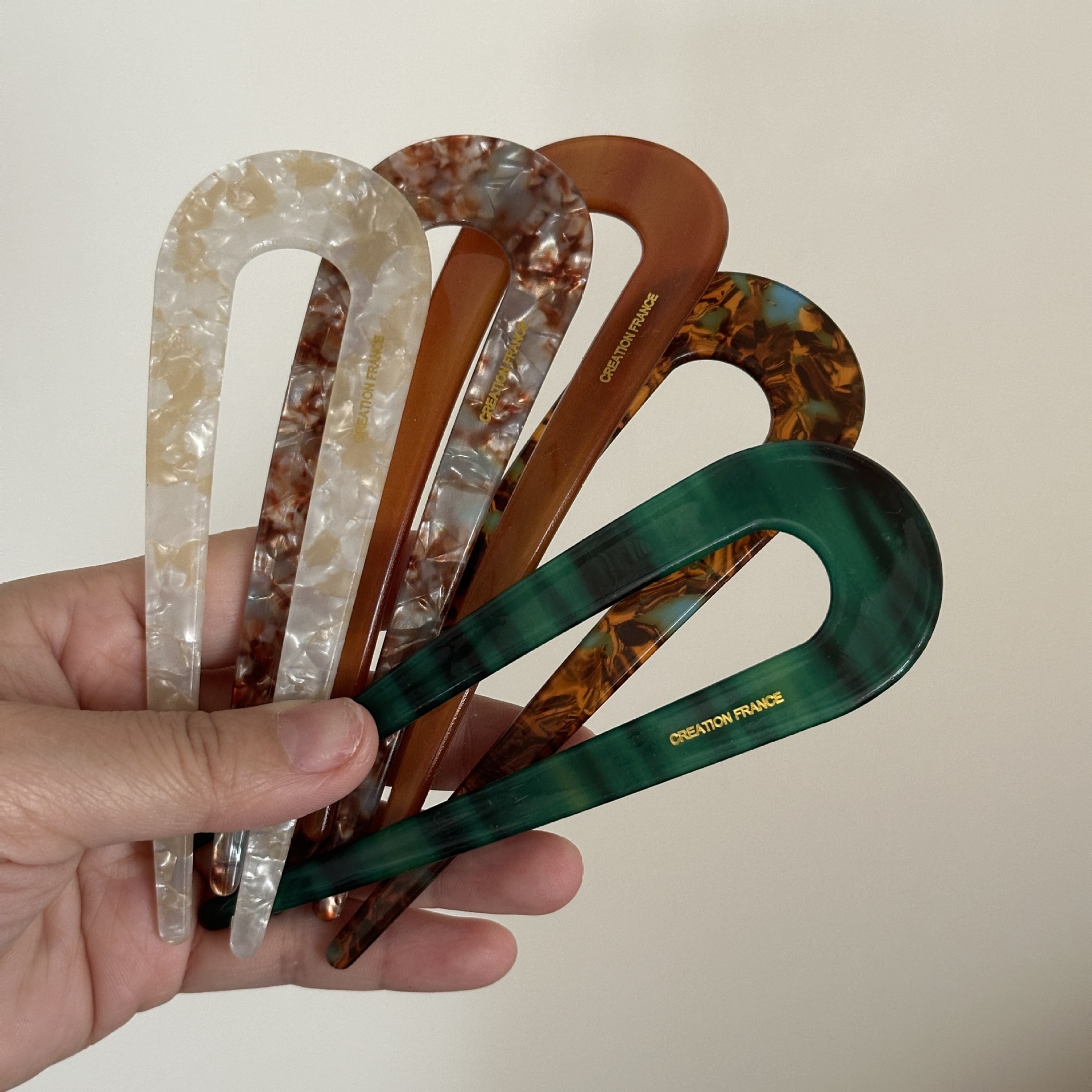 U-shaped Female Hairpin Fashio - Vintage Fashion Style Female incelemesi ve fiyatı