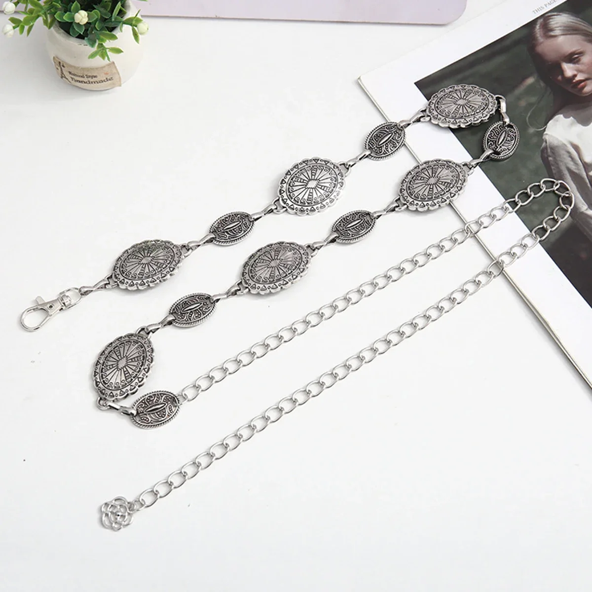 2025 New Fashion Vintage Oval  - Vintage Fashion Style Female incelemesi ve fiyatı