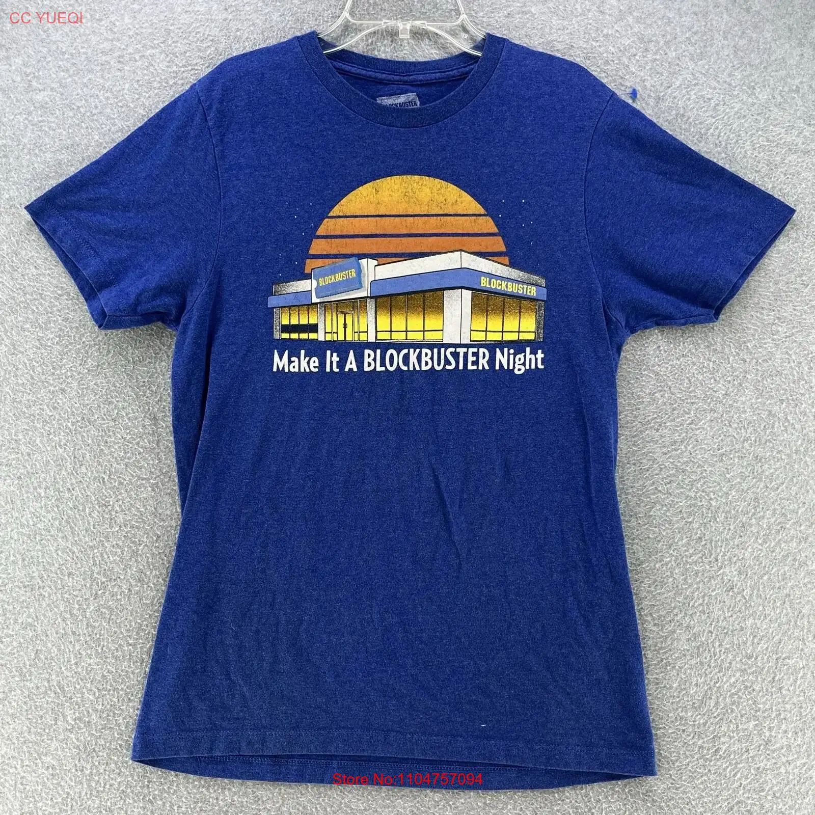 Blockbuster Mens T Shirt Small - Vintage Fashion Rental incelemesi ve fiyatı