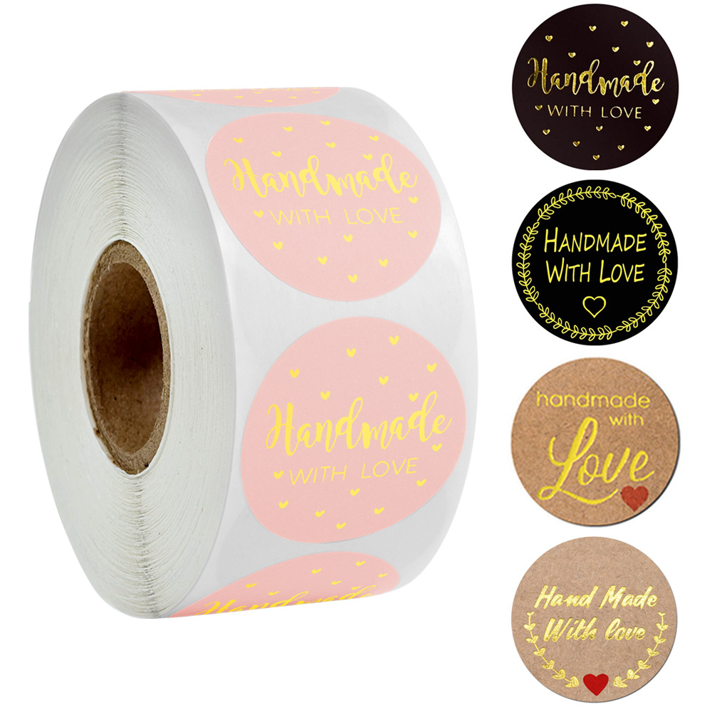 500pcs/roll Pink Handmade With - Vintage Fashion Magazines incelemesi ve fiyatı