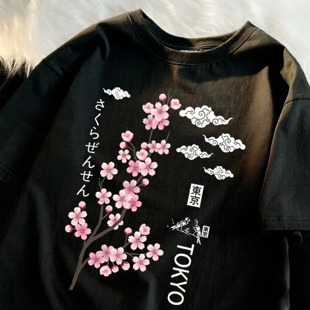 Tokyo Print T-Shirt for Women  - Vintage Fashion In Tokyo incelemesi ve fiyatı