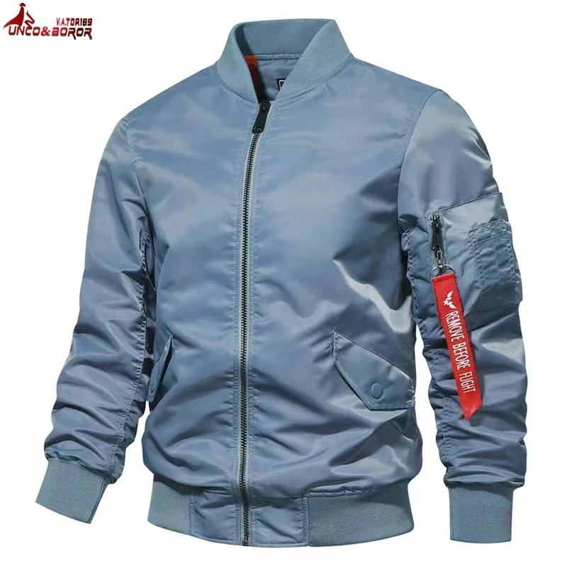 Bomber Jacket Men Winter Autum - Varsity Jacket Wool incelemesi ve fiyatı